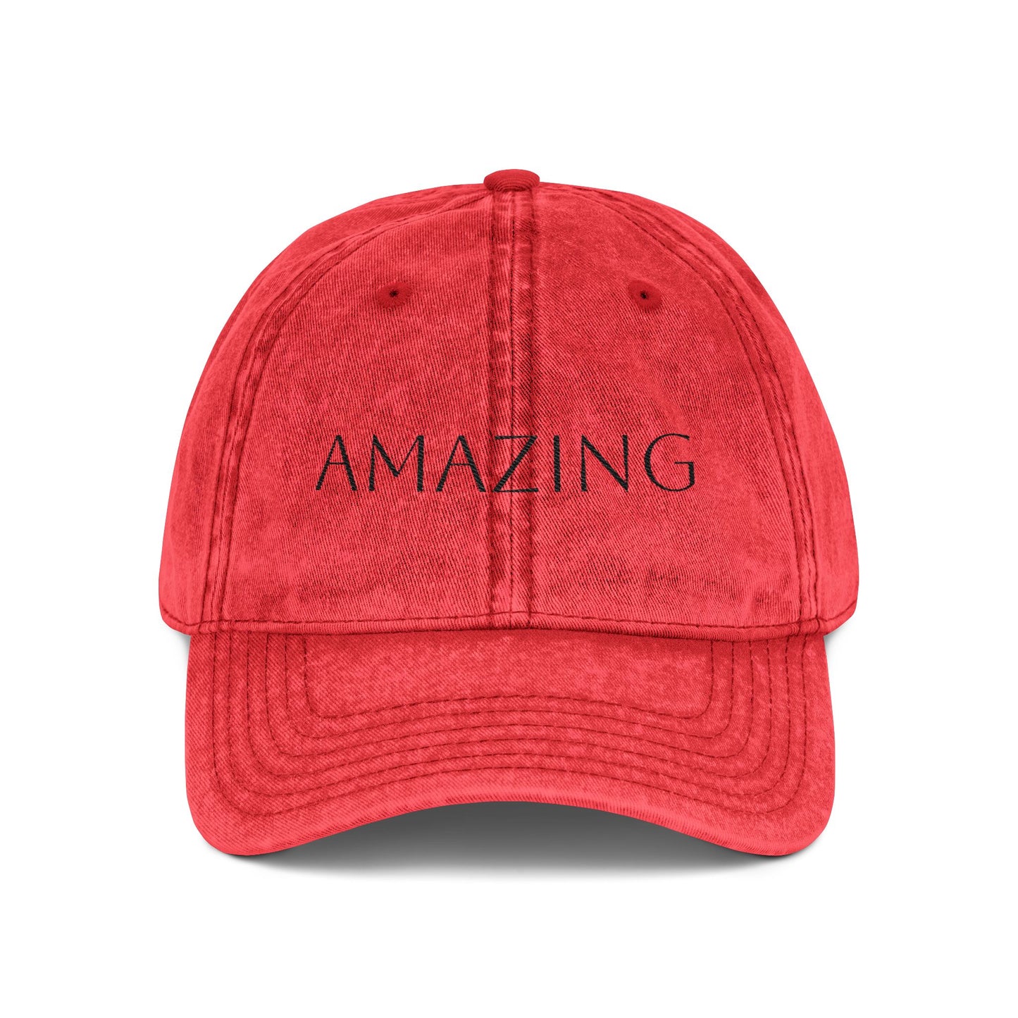Vintage Embroidered Cap - Amazing Quote Hat, Casual Style, Perfect Gift for Birthdays, Holidays, or Everyday Wear