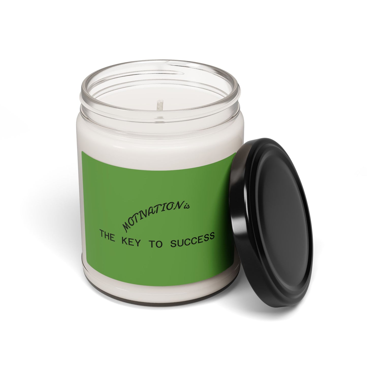 Motivational Scented Candle - The Key to Success, Relaxation Candle, Inspirational Gift, Home Fragrance, Self-Care Treat