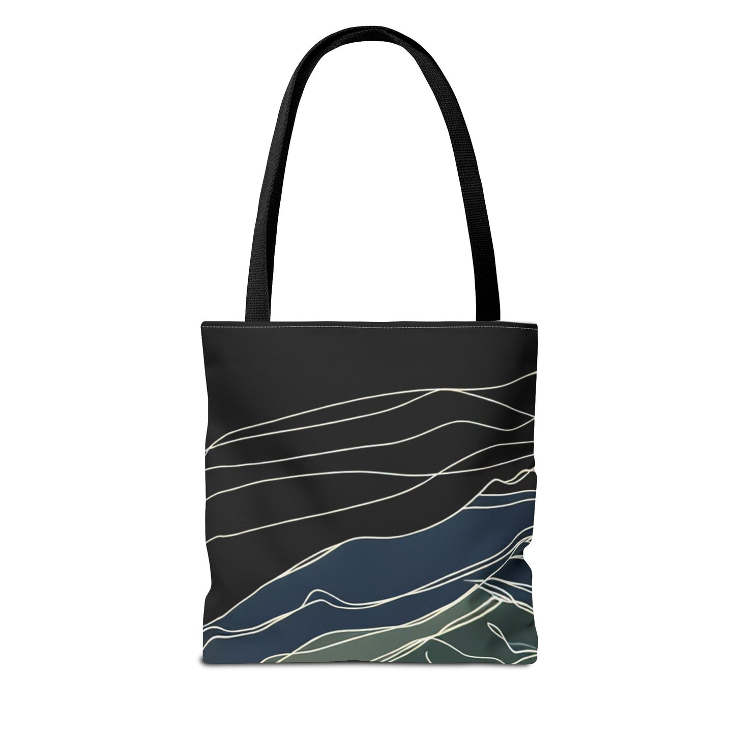 Serene Landscape Tote Bag | Eco-Friendly Carryall, Gift for Nature Lovers, Travel Companion, Beach Bag, Reusable Shopping Bag