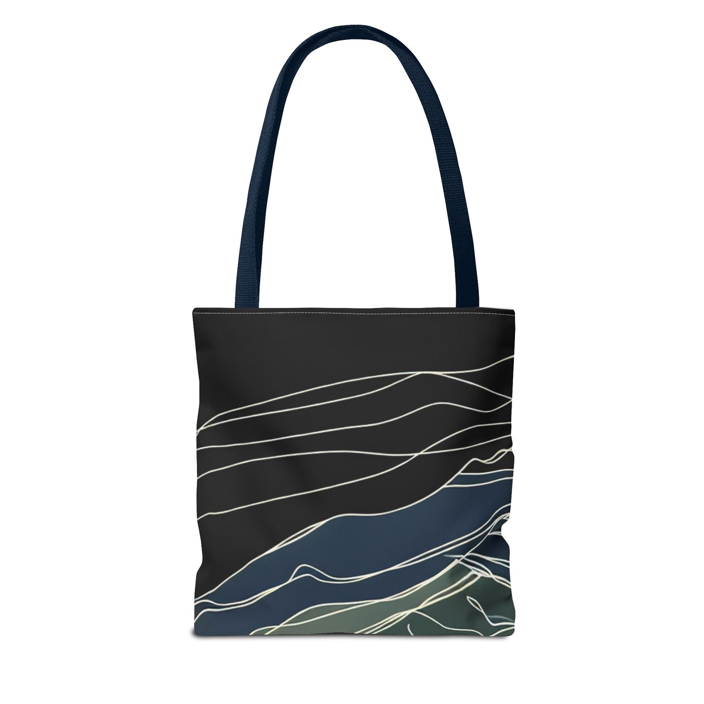 Serene Landscape Tote Bag | Eco-Friendly Carryall, Gift for Nature Lovers, Travel Companion, Beach Bag, Reusable Shopping Bag