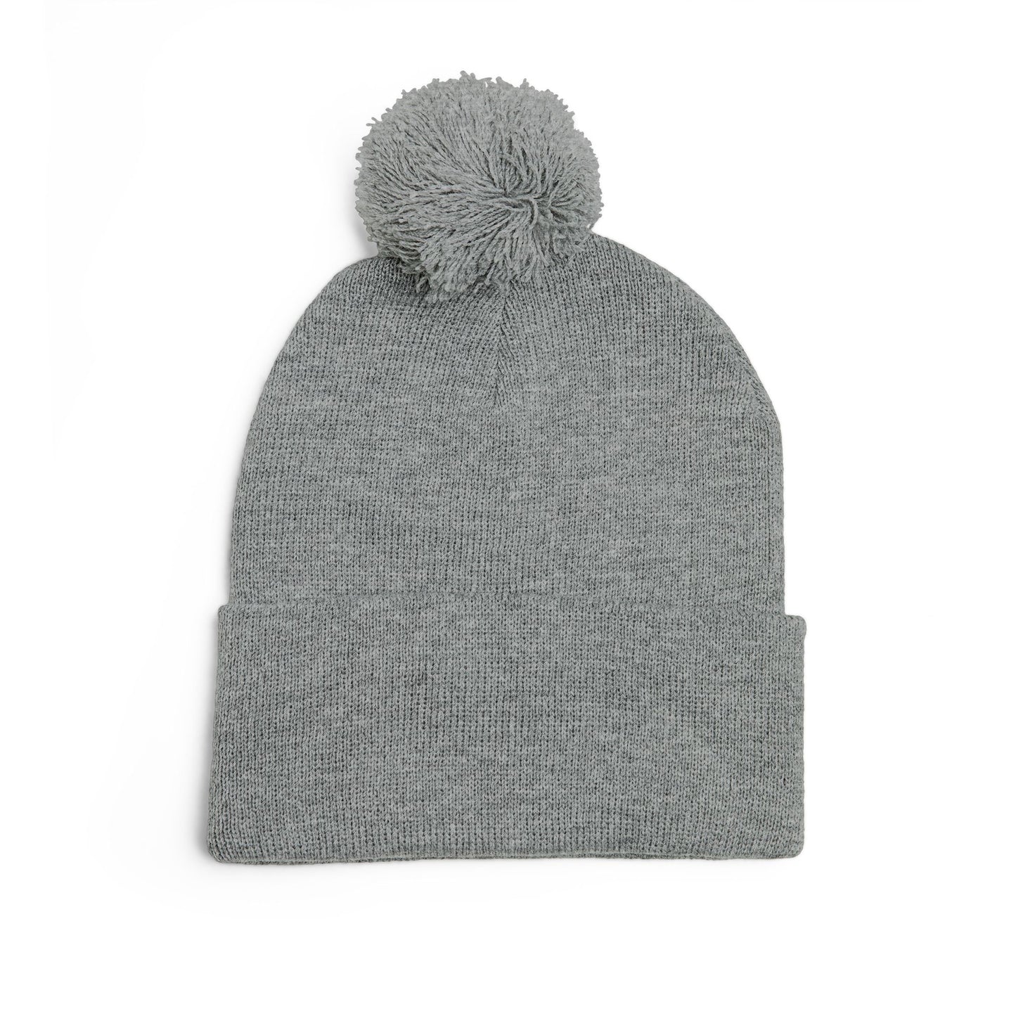 Cozy Pom-Pom Knit Cap - B.E. Awesome, Winter Accessory, Beanie Hat, Cute Gift, Embroidered Headwear, Fun Fashion