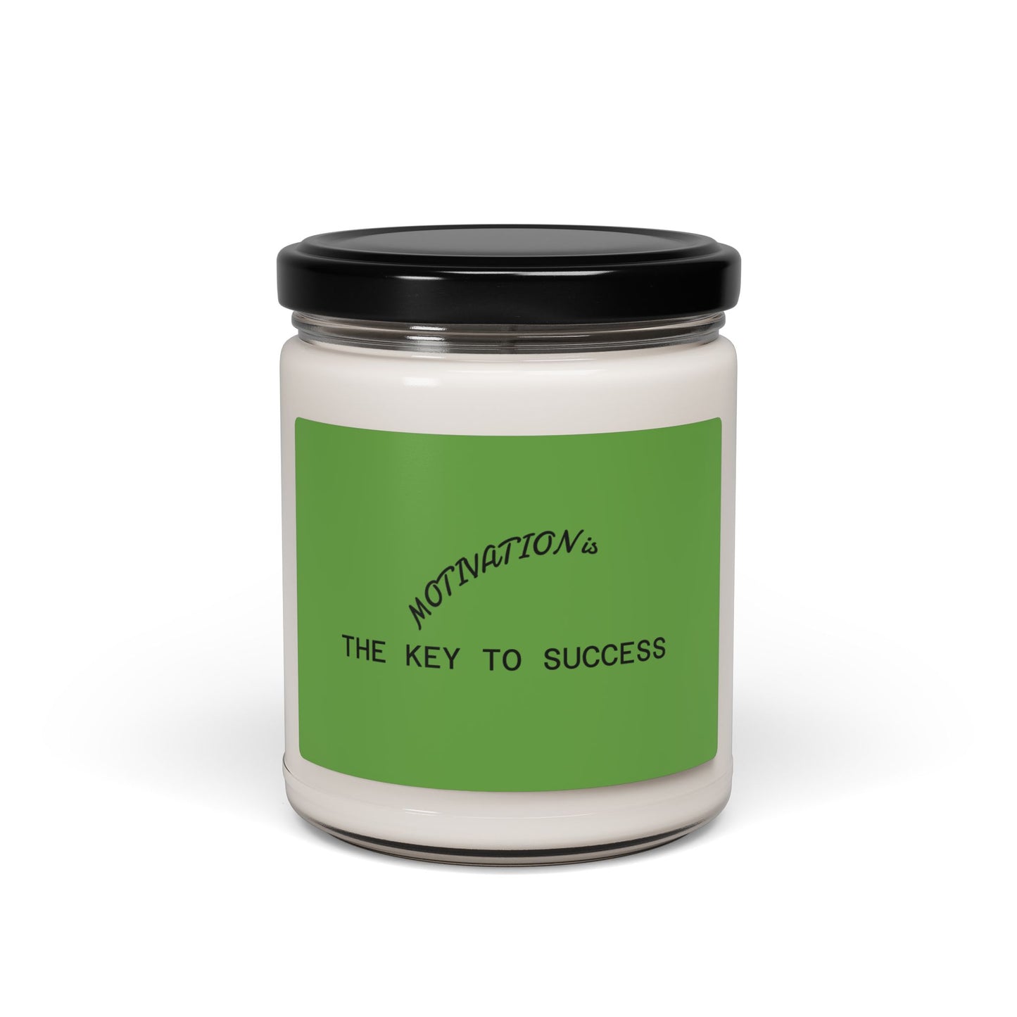 Motivational Scented Candle - The Key to Success, Relaxation Candle, Inspirational Gift, Home Fragrance, Self-Care Treat