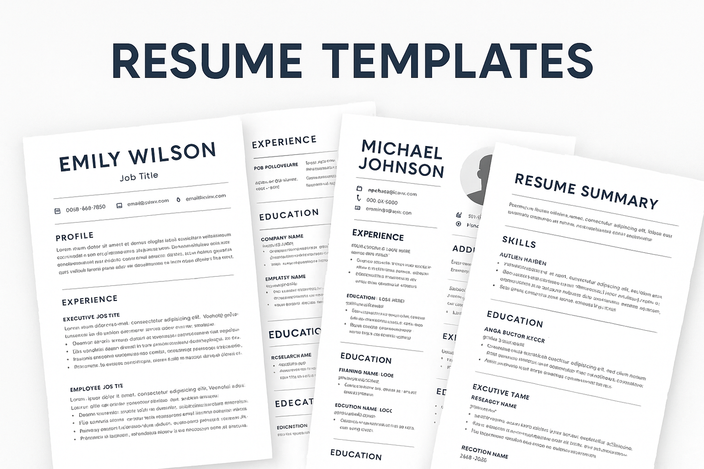 Resume & Business Templates