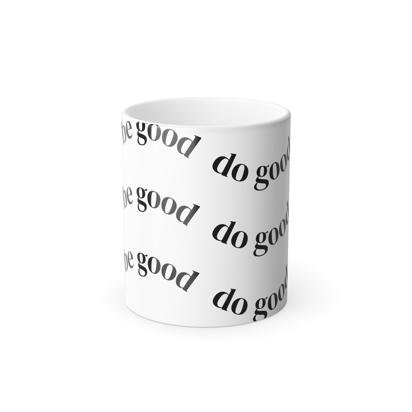 Color Morphing Mug with 'Do Good' Design, Inspirational Gift for Coffee Lovers, Motivational Drinkware, Thoughtful Office Mug, Unique [...]