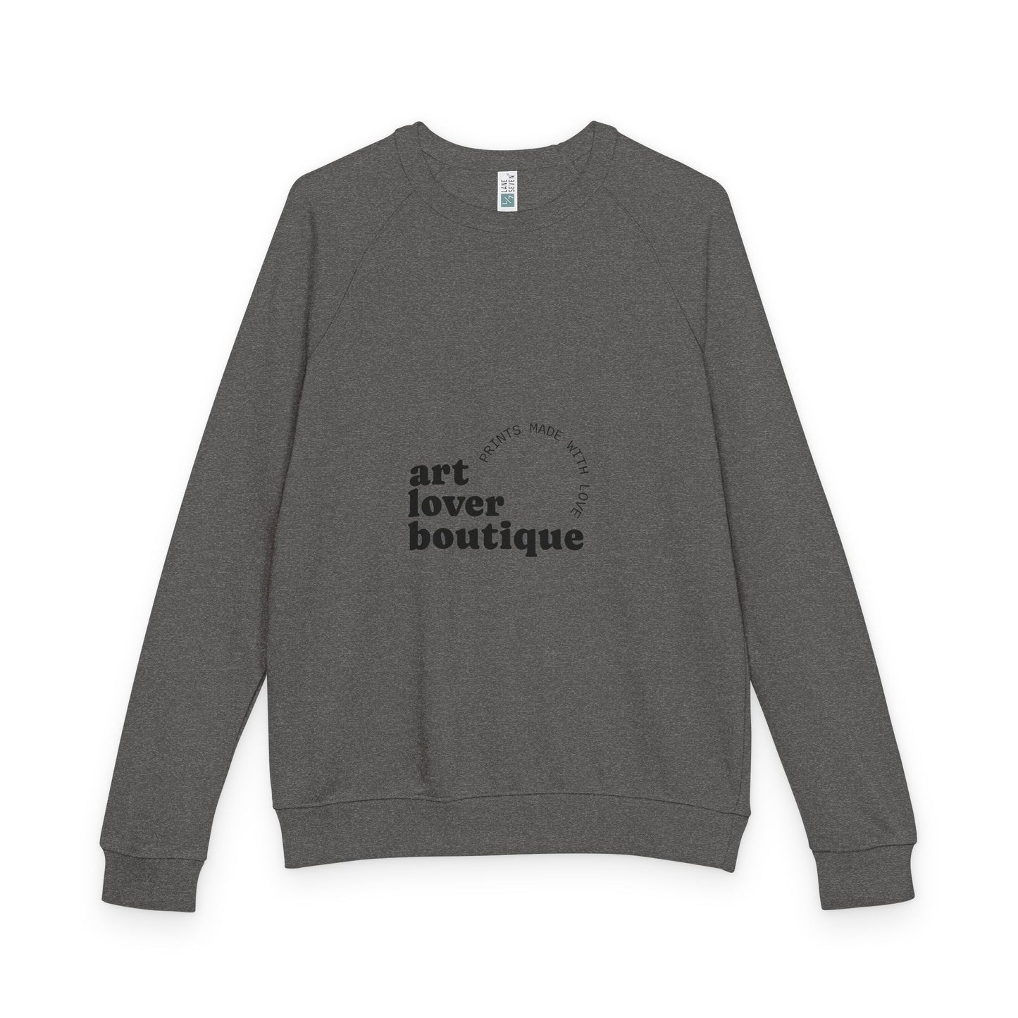 Unisex French Terry Artist Crewneck Sweatshirt, Cozy Casual Layer, Gift for Art Lovers, Everyday Wear, Stylish Sweat Shirt